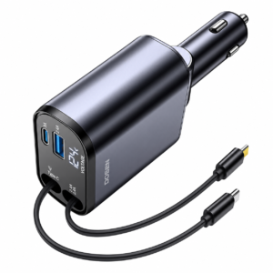 ChatGPT Image Sep 30, 2026, 05_51_18 PM Fast Charging Multi Port Car Charger with Voltage Display