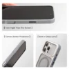 MagSafe Compatible Matte Translucent Protection Case