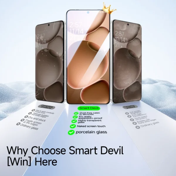 Smart Devil OPPO Quick Install 9D Screen Protector