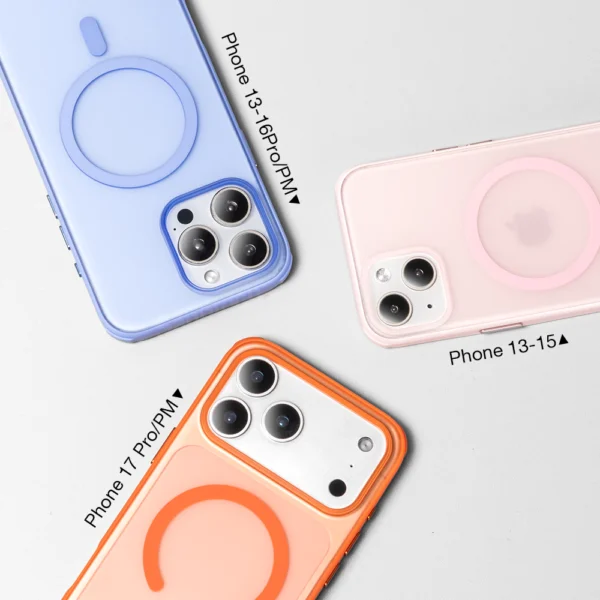 MagSafe Compatible Translucent Camera Protection Case