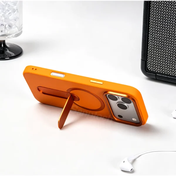 cn-11134207-820l4-mthwl7ik4jk521 MagSafe Leather Texture with Foldable Ring Stand Case