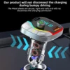 PD 30W Tri Port Bluetooth FM Transmitter Car Charger
