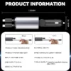 Fast Charging Multi Port Car Charger with Voltage Display