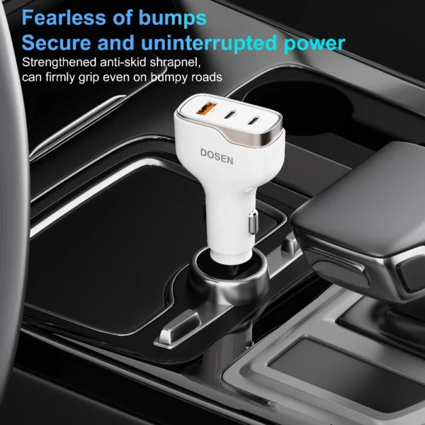 my-11134207-820la-mo6q0vptyw3s39 60W 3 in 1 USB C and USB Fast Car Charger