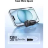 30W Dual Port USB C and USB A Fast Car Charger