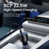 130W 3 Port USB C and USB A Fast Car Charger