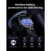 30W 3 Port USB C and USB A Fast Car Charger with LED Light