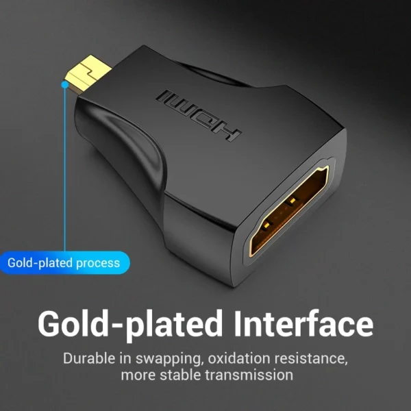 91dc1a4aca9f501384091573779063b9 Micro HDMI to HDMI Adapter