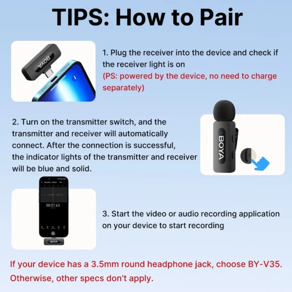 cn-11134207-7ras8-m92gb5ubw1ki59 BOYA BY-V20 V2.0 Dual Wireless Microphone