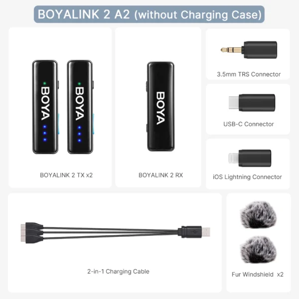 cn-11134207-820l4-mqlotmk1s00d83 BOYA Wireless Dual Lavalier Microphone Kit