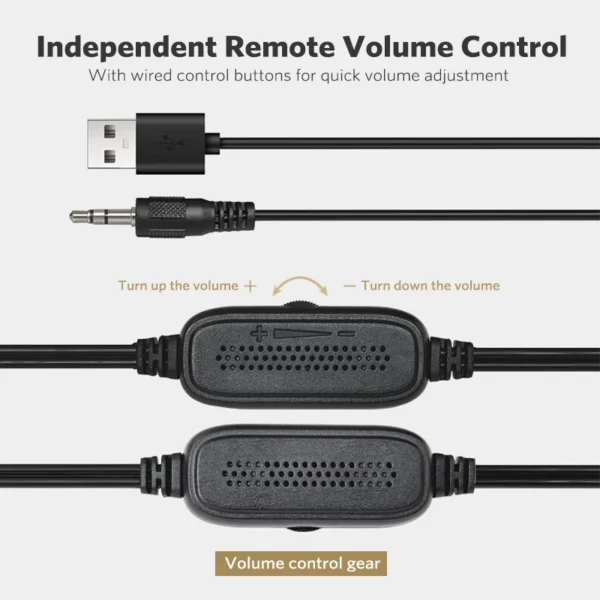 Mini Desktop Wired Computer Speakers