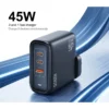 45W 3 in 1 Fast Charger Adapter
