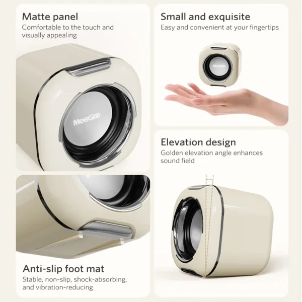 Mini Desktop Wired Computer Speakers
